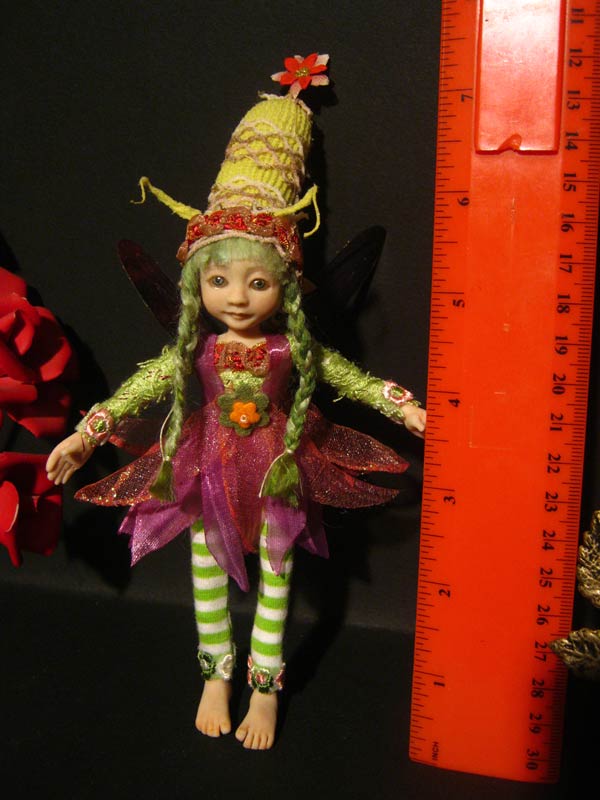 Posable Fairy Fae Bea and Pea